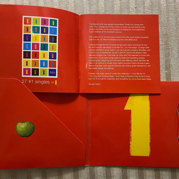 BEATLES CD 27 NUMBER ONE HITS NEW STEREO MIXES - Picture 2 of 6